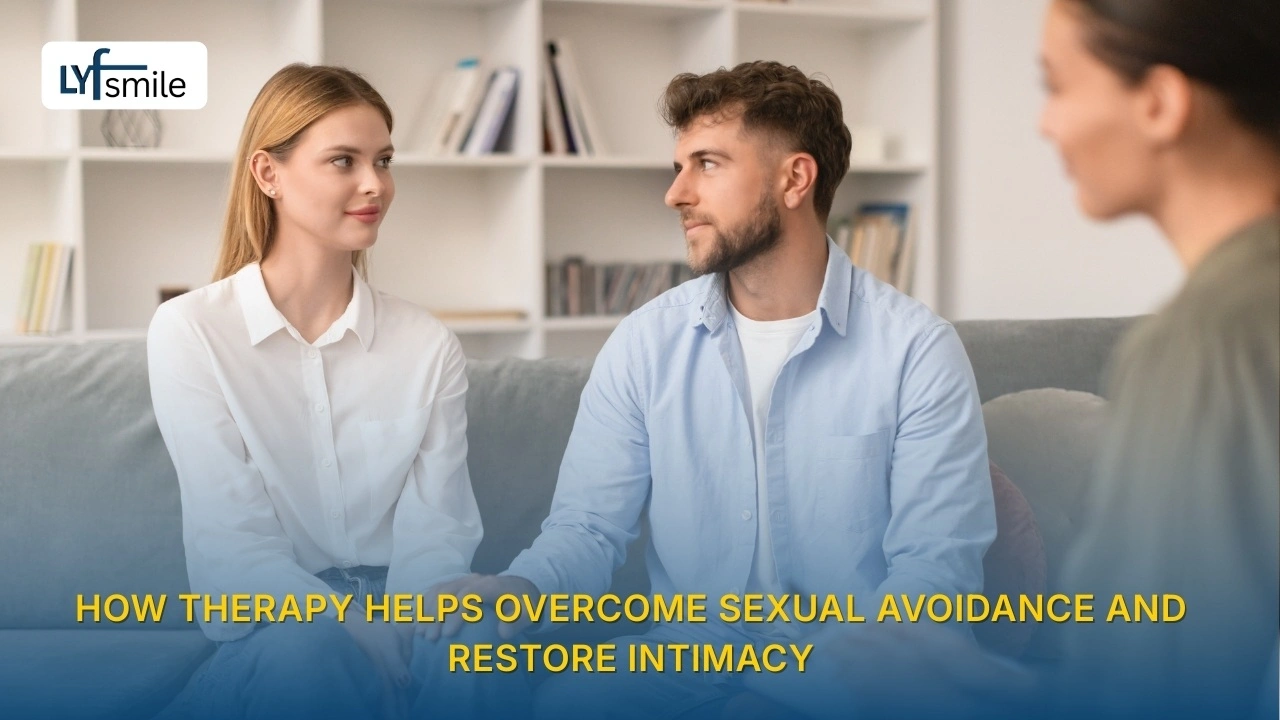Couples therapy helping partners overcome sexual avoidance and rebuild intimacy.