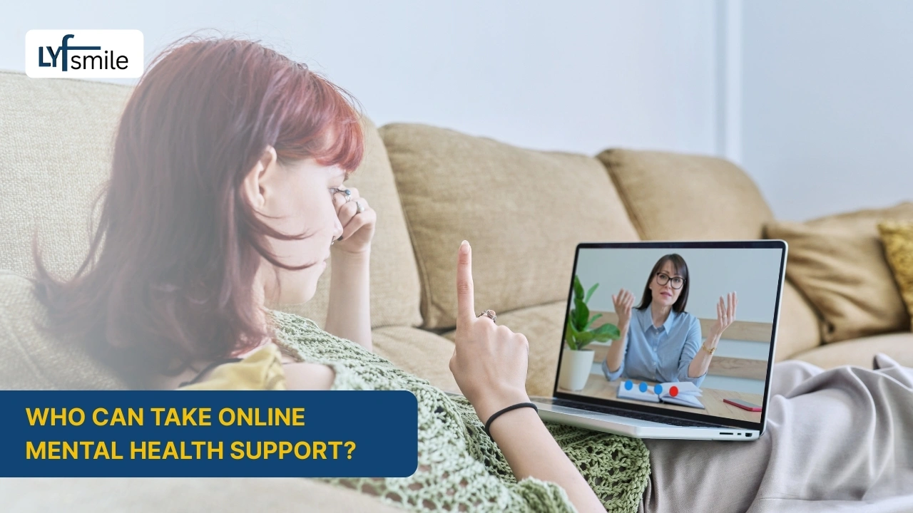 Online mental health support for all age groups