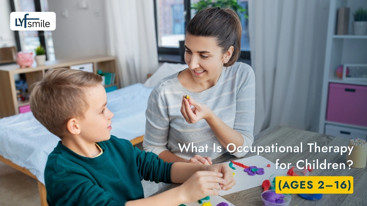 Occupational therapy session at India’s best OT center in Gurgaon