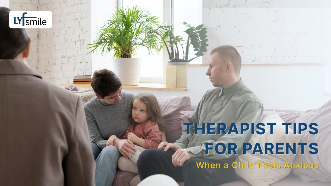Therapist tips to help parents calm anxious children