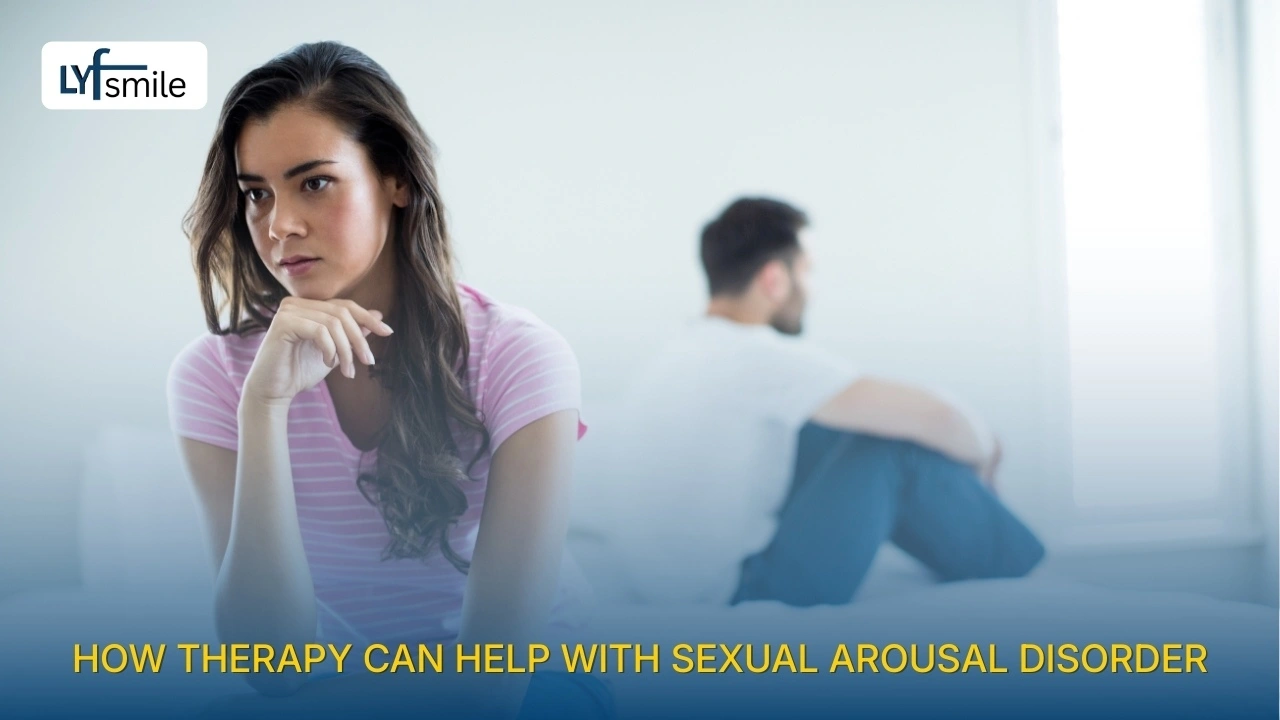 Therapy support for sexual arousal disorder in women