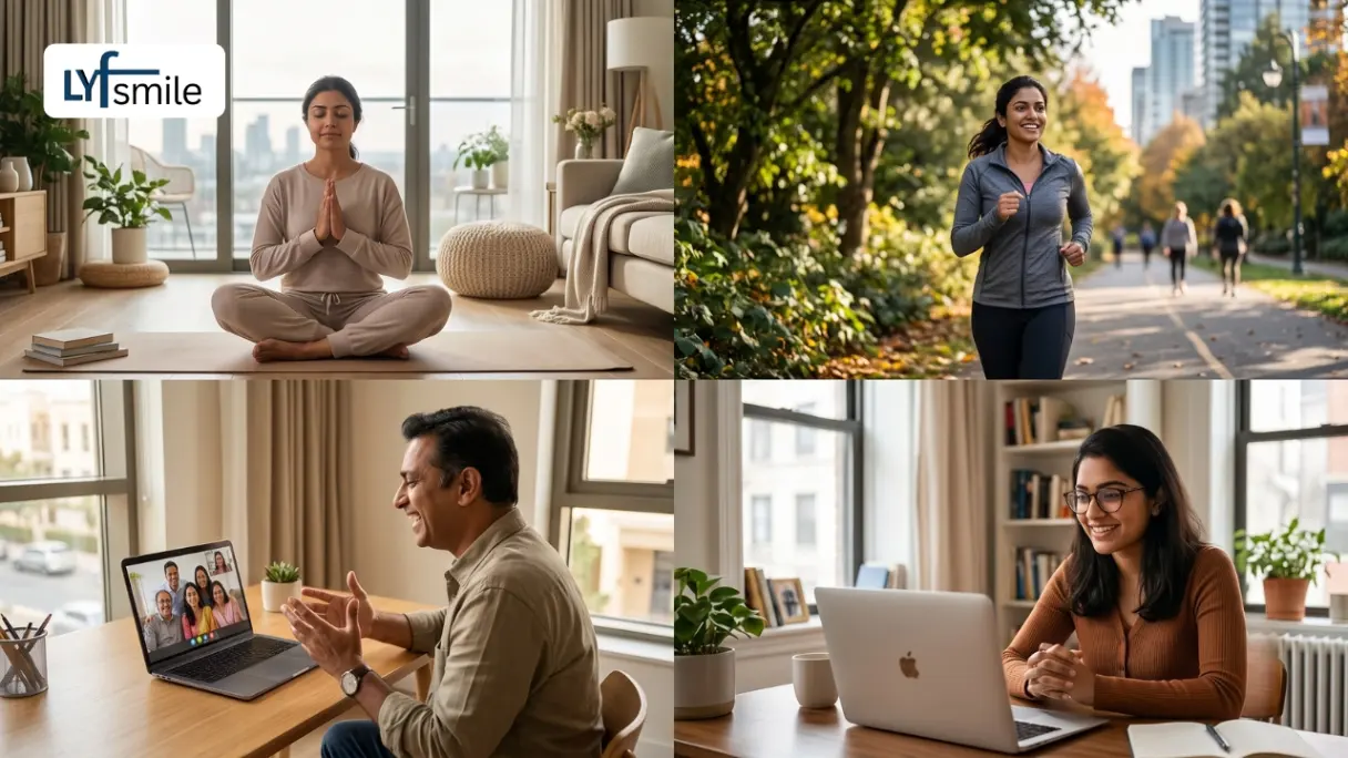 NRIs Maintain Good Mental Health 