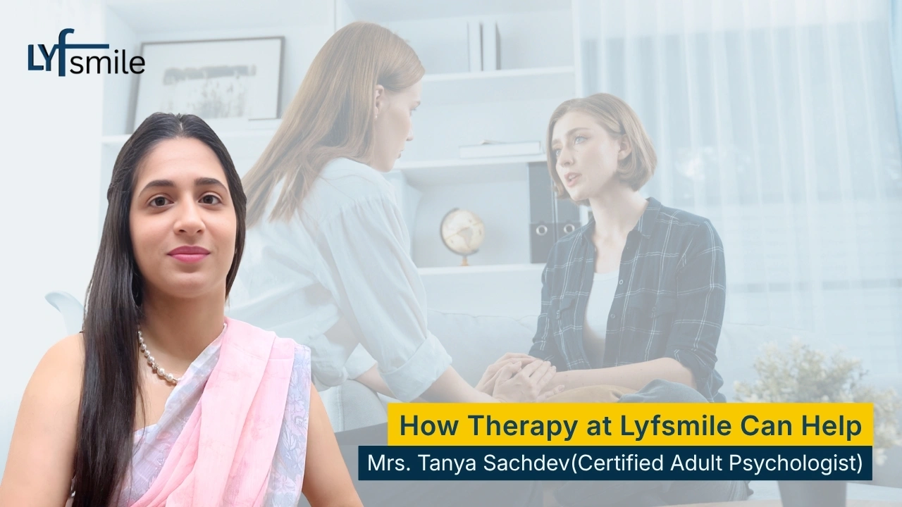How anxiety therapy at Lyfsmile helps improve mental well-being