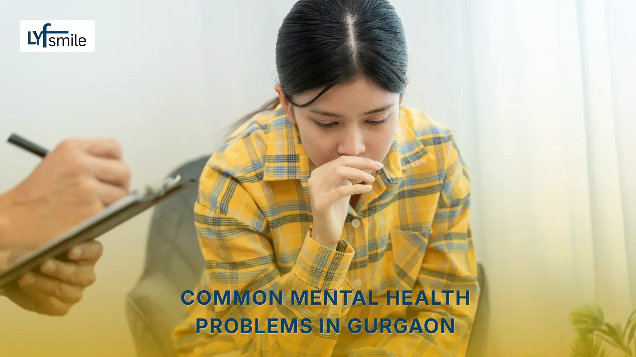 Common mental health problems in Gurgaon including anxiety and stress