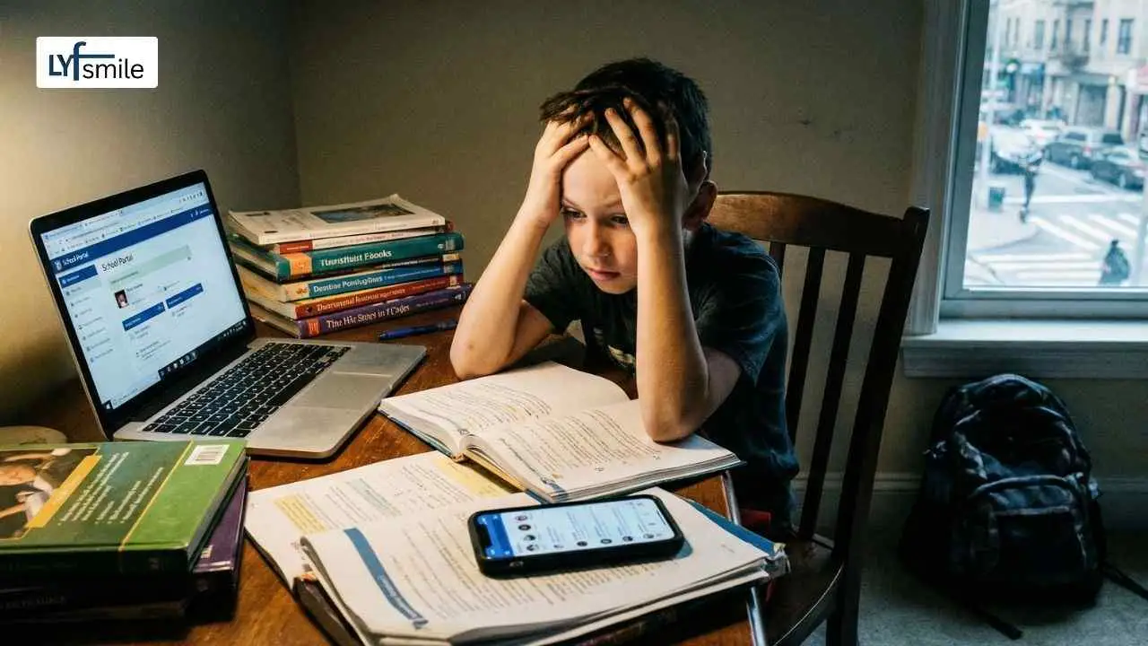 Children in a classroom under attentive supervision, highlighting safe and emotionally supportive school environment