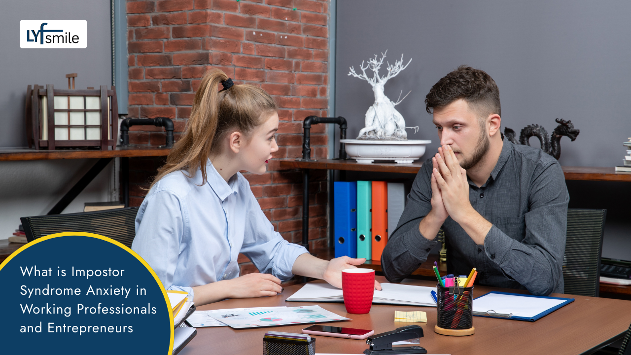 Impostor Syndrome Anxiety in entrepreneurs dealing with constant performance pressure