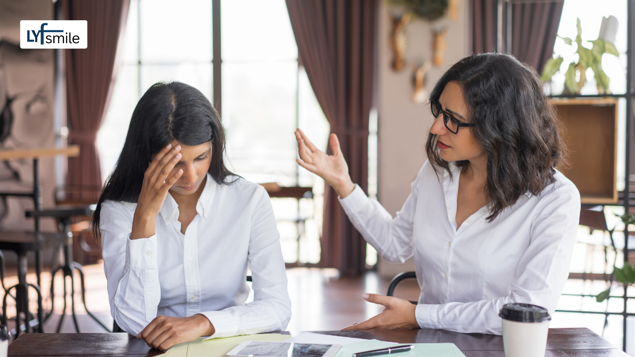 Successful professional feeling stressed due to pressure of maintaining achievements and status