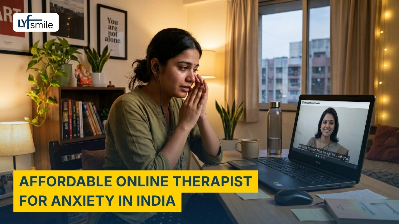 Affordable Online Therapist for Anxiety in India