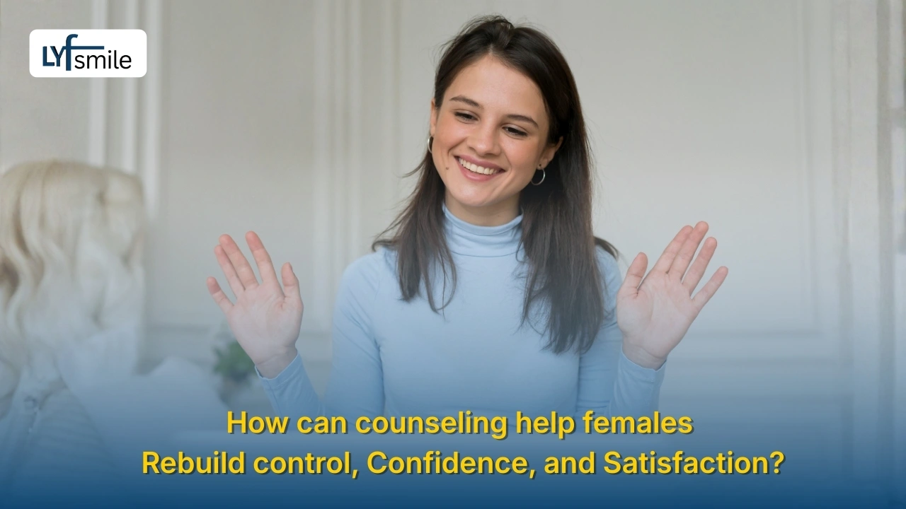 Counseling support for women to rebuild confidence and satisfaction in intimacy.