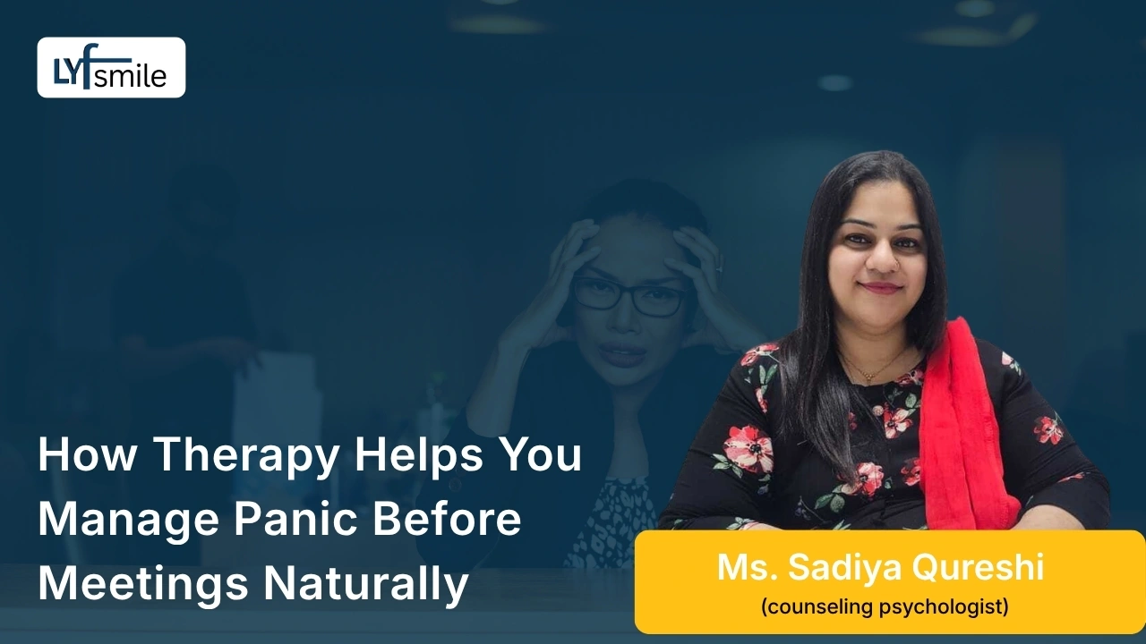 How therapy helps you stay calm before important meetings