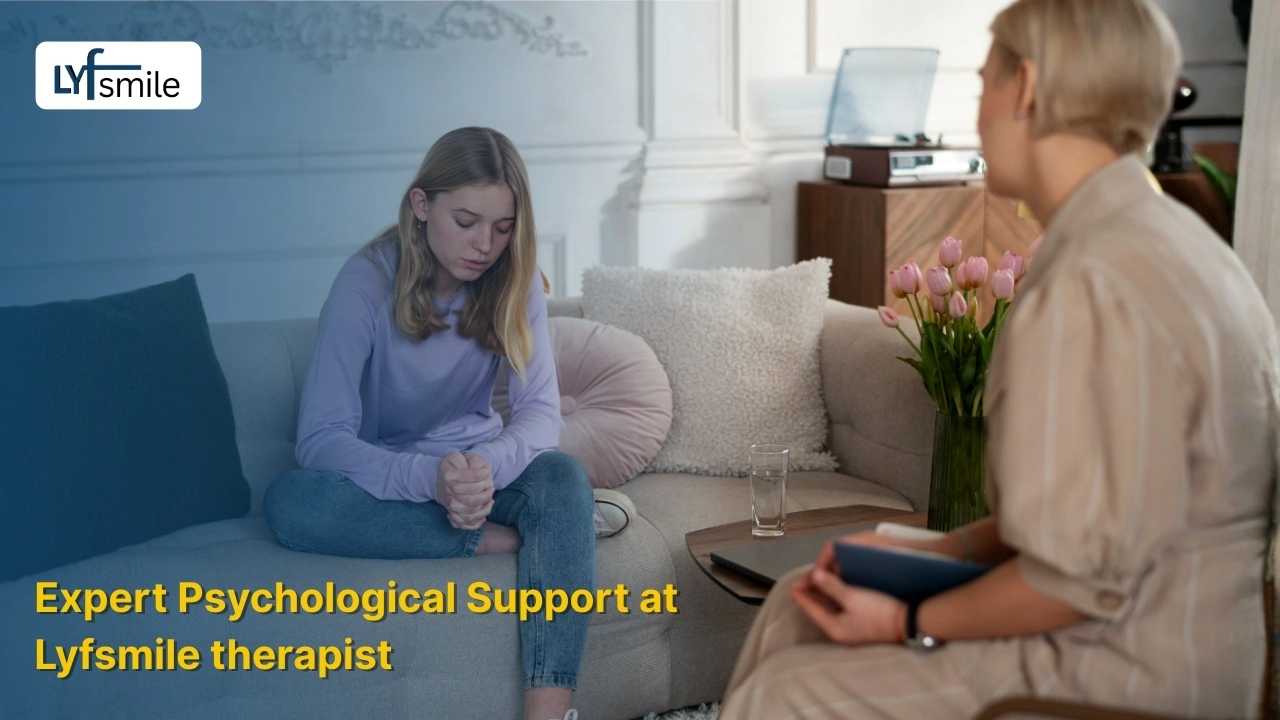 Lyfsmile therapist providing psychological support for loneliness after earning well in India