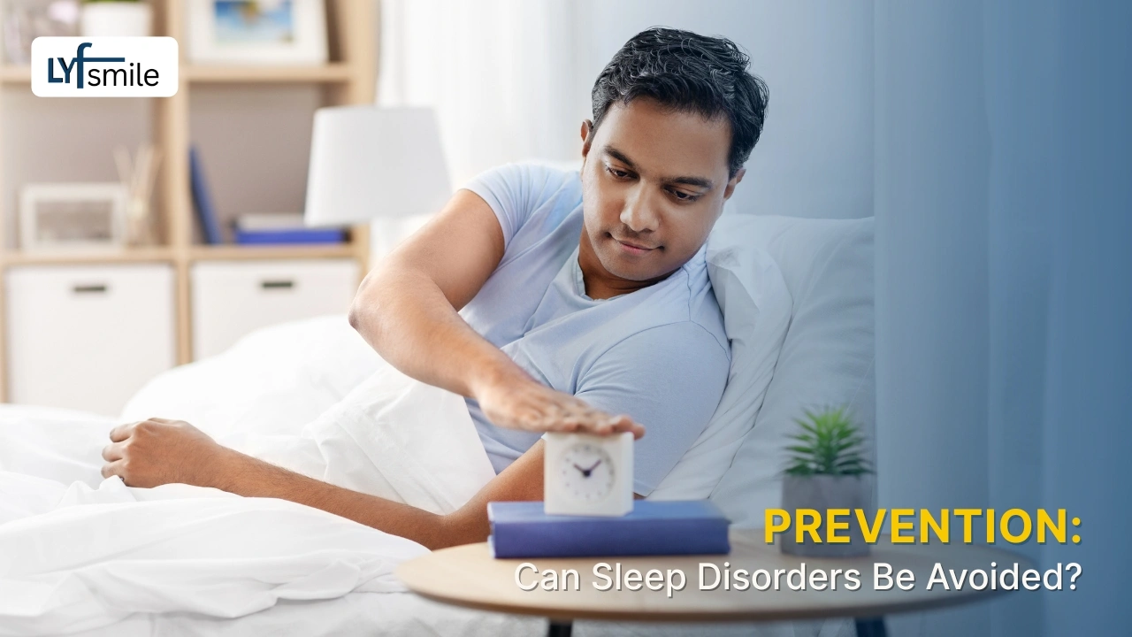 Preventing sleep disorders with healthy sleep habits and stress management