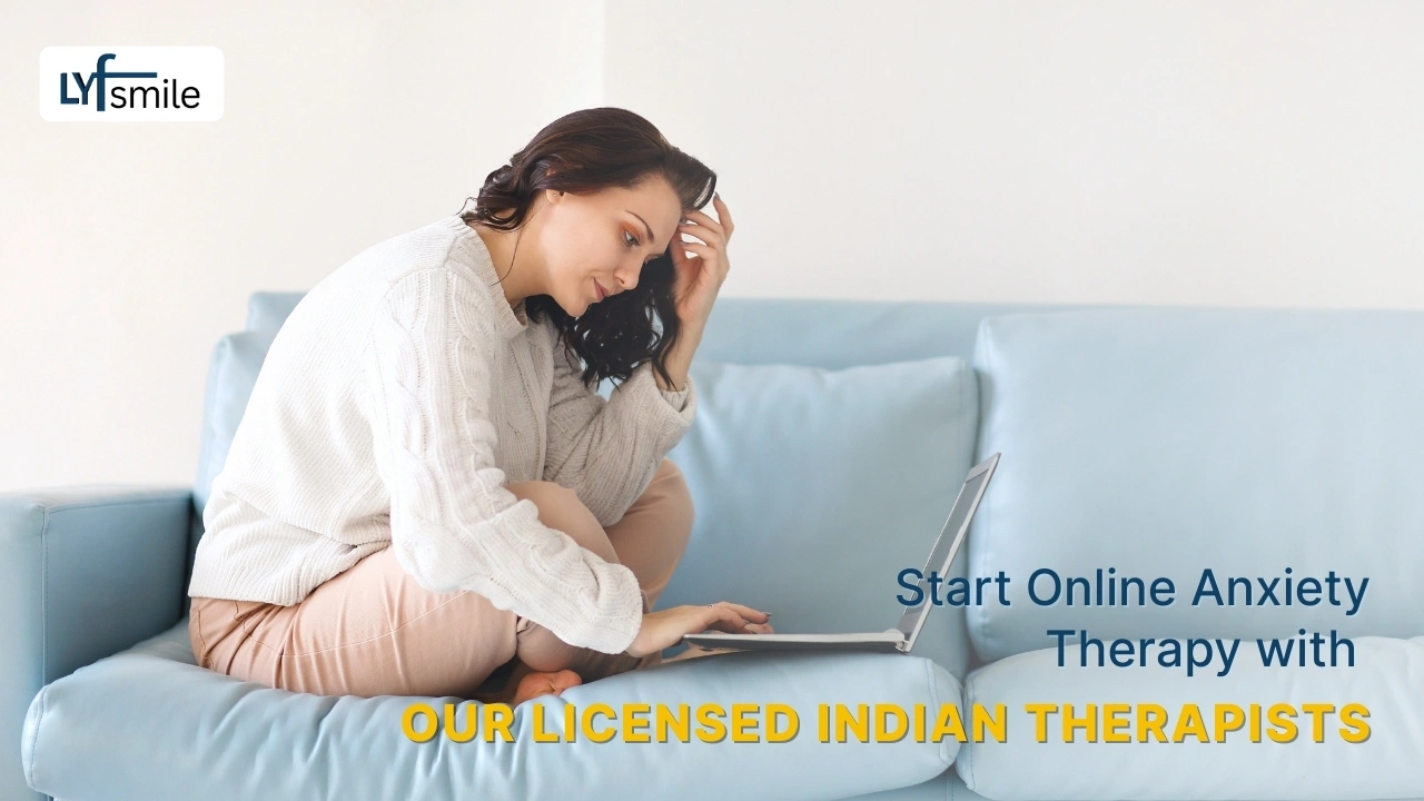 Online anxiety therapy in India