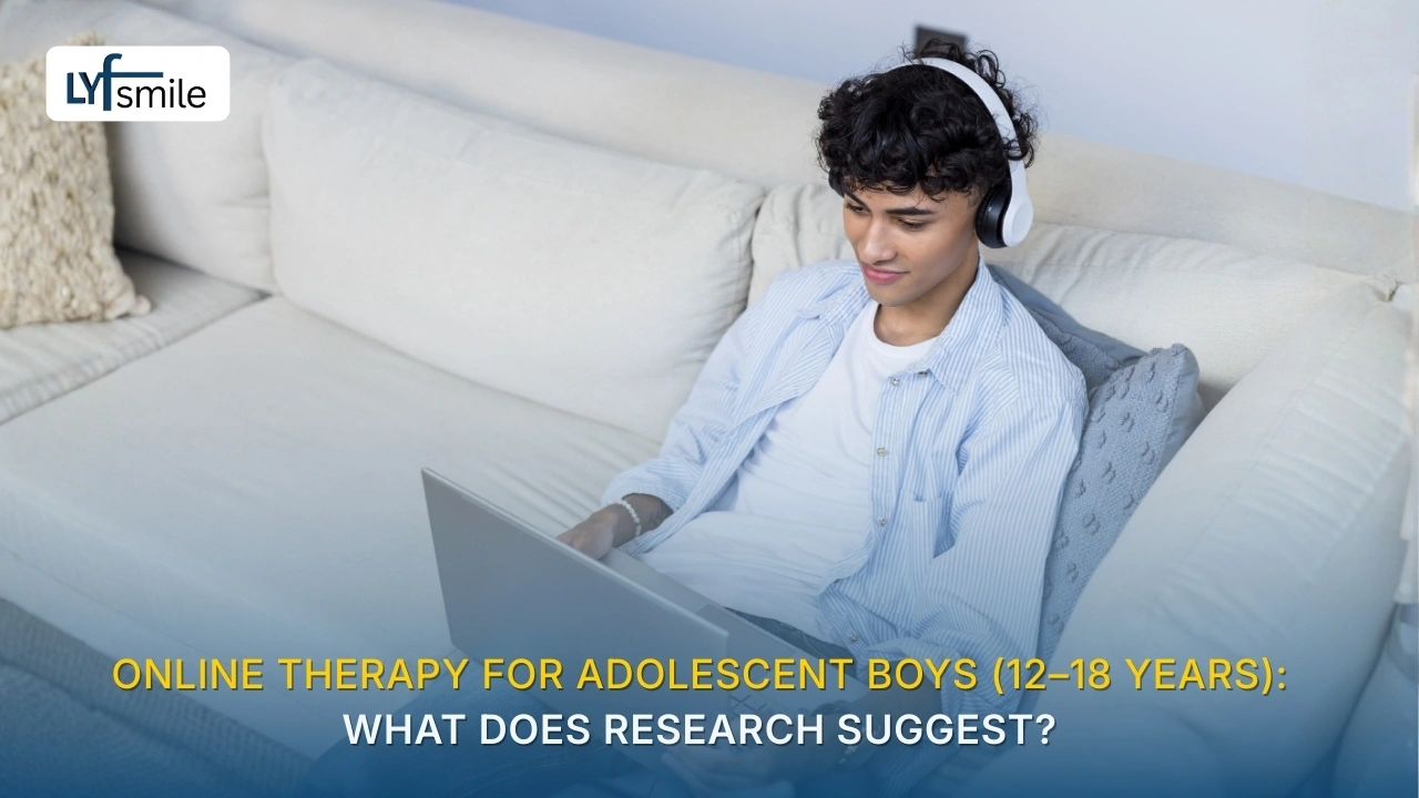 Online Therapy Support for Teen Boy Not Sharing Emotions in Adolescence