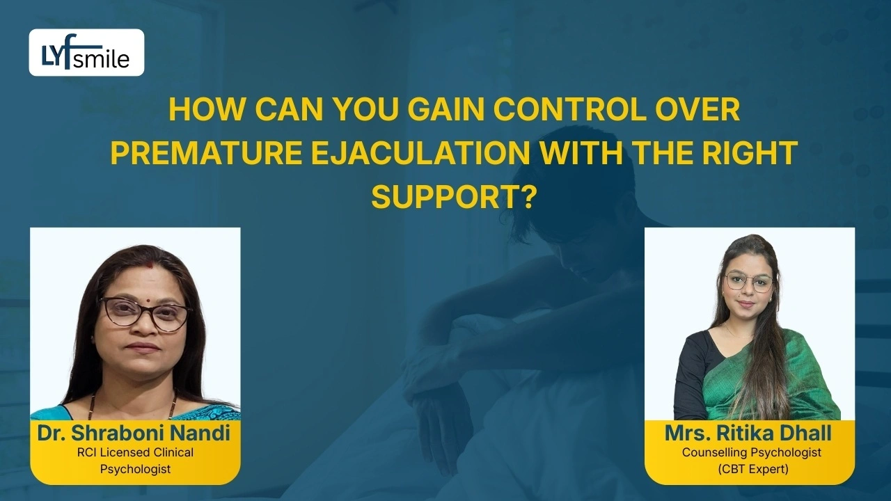 Premature ejaculation treatment and psychological support to gain better control and improve sexual confidence.