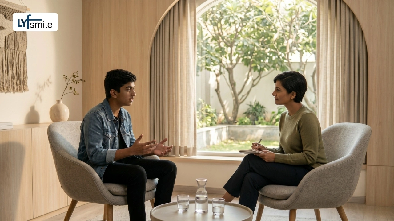 Child therapy helping manage peer pressure and anxiety