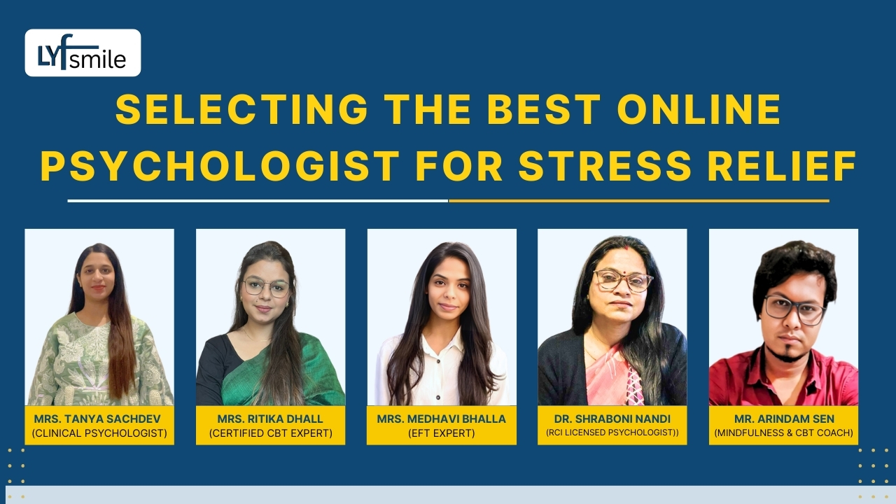 Selecting the best online psychologist for stress relief