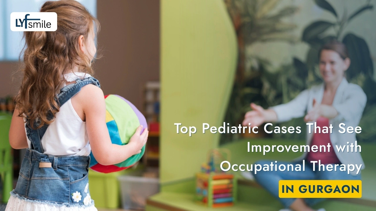 Pediatric occupational therapy exercises conducted by expert therapists in Gurgaon