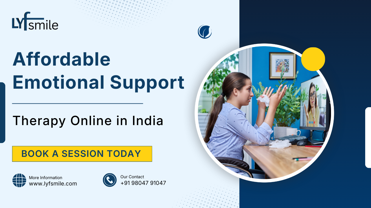Affordable Emotional Support Therapy Online in India