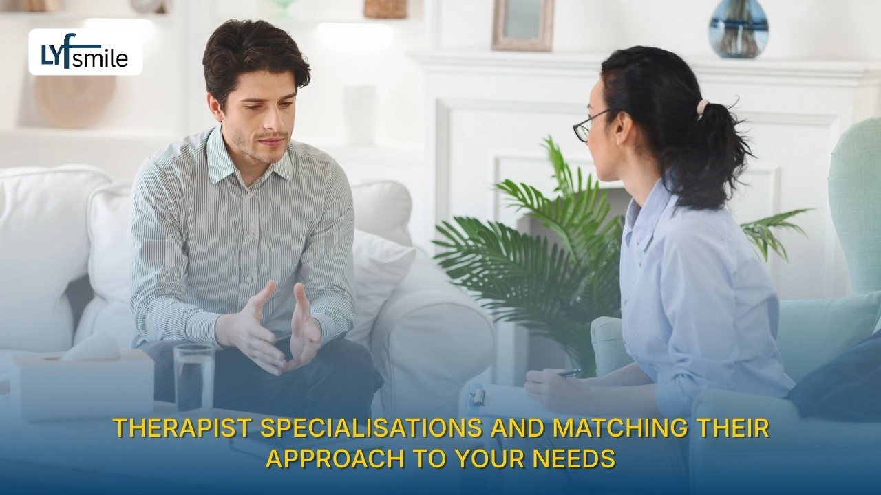 Choosing a therapist based on your mental health needs