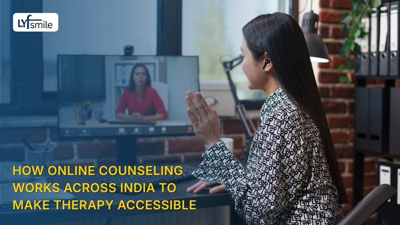 How online counseling works in India