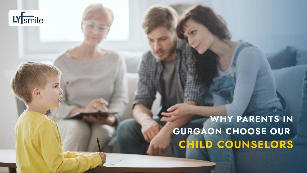 Parents trusting child counselors in Gurgaon