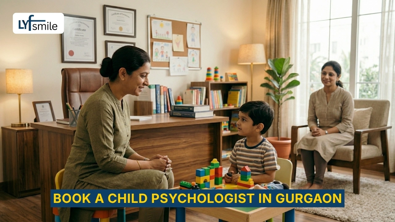 Book a child psychologist session in Gurgaon online