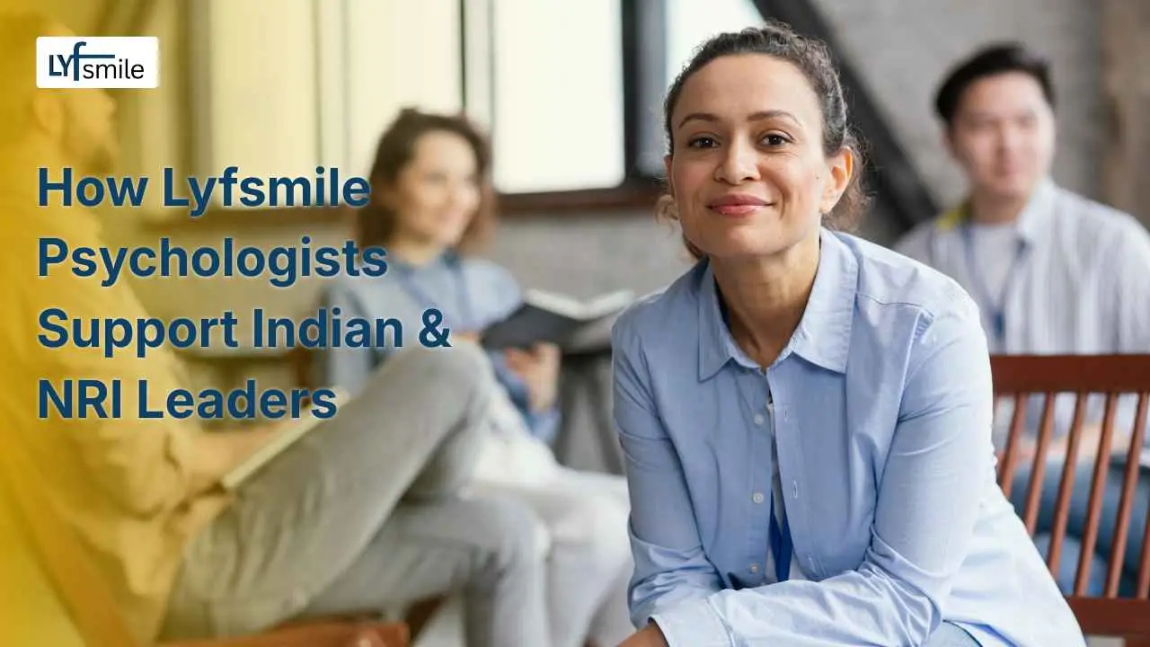 Experienced psychologist supporting businessman with leadership anxiety in India