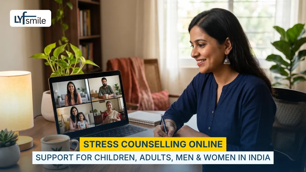 Online Stress Counselling in India | Expert Therapists