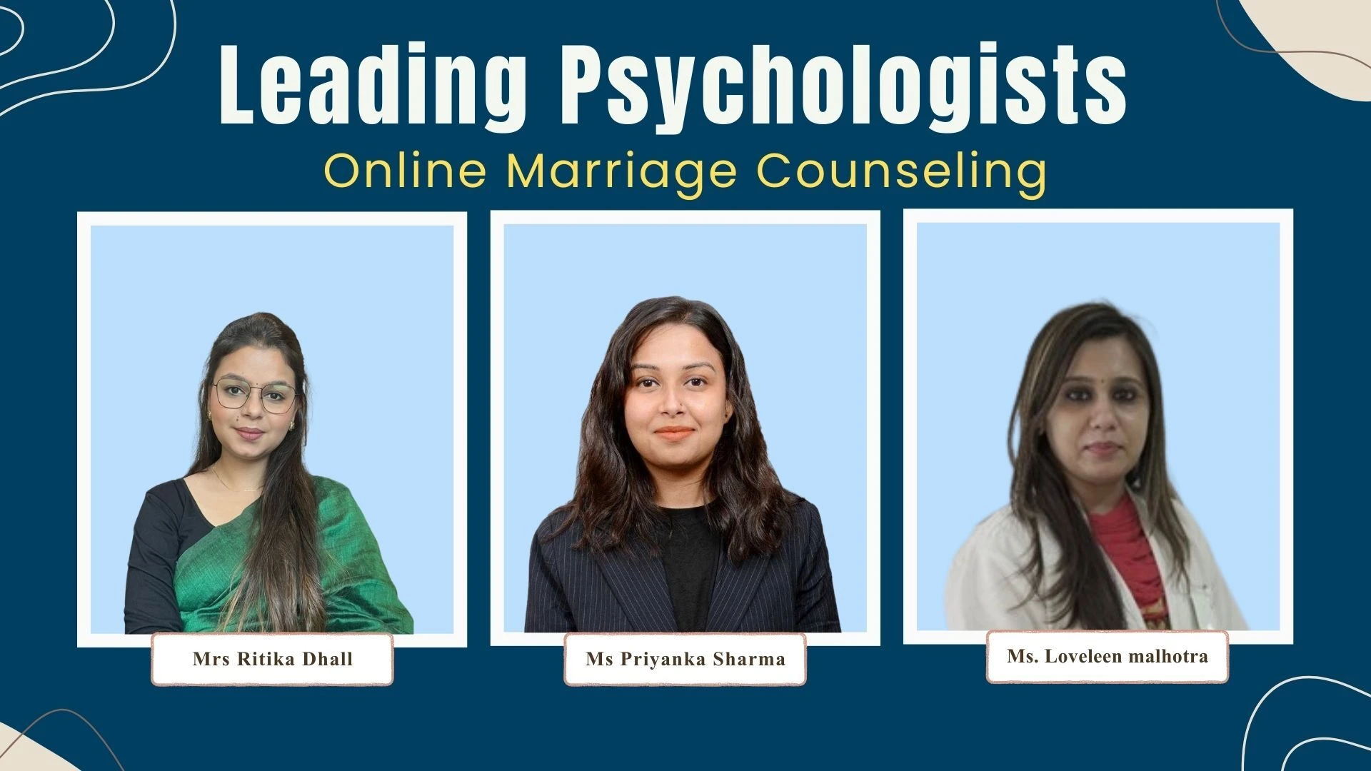 leading psychologists online marriage counseling