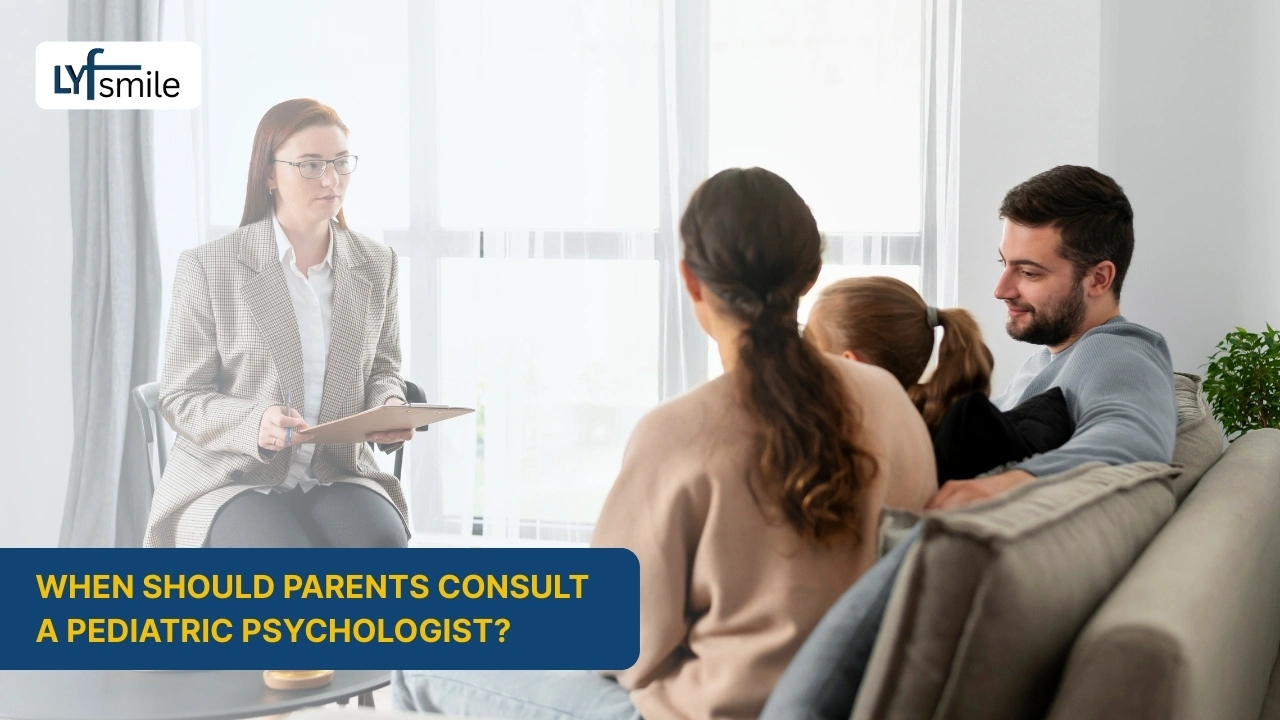 Signs indicating need for a pediatric psychologist