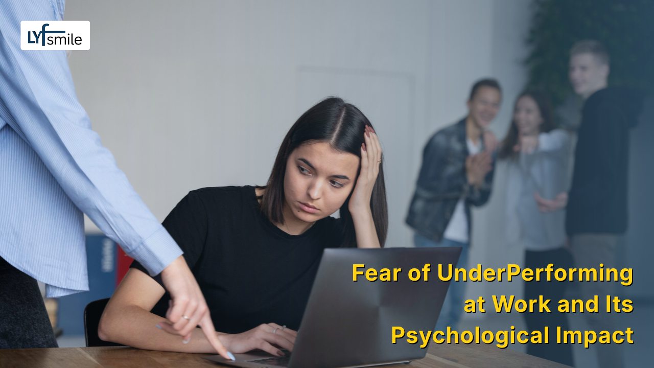 -performance anxiety at work causing stress and overthinking in professionals