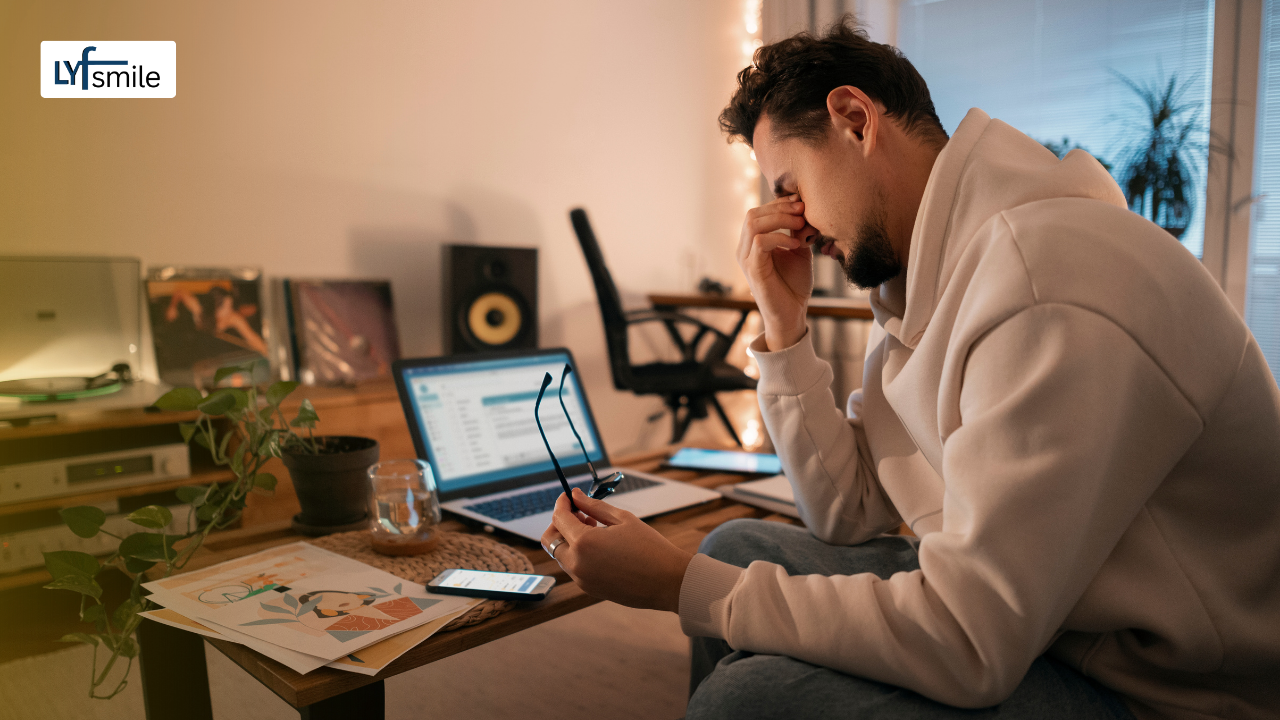 Emotional exhaustion and mental fatigue due to job stress