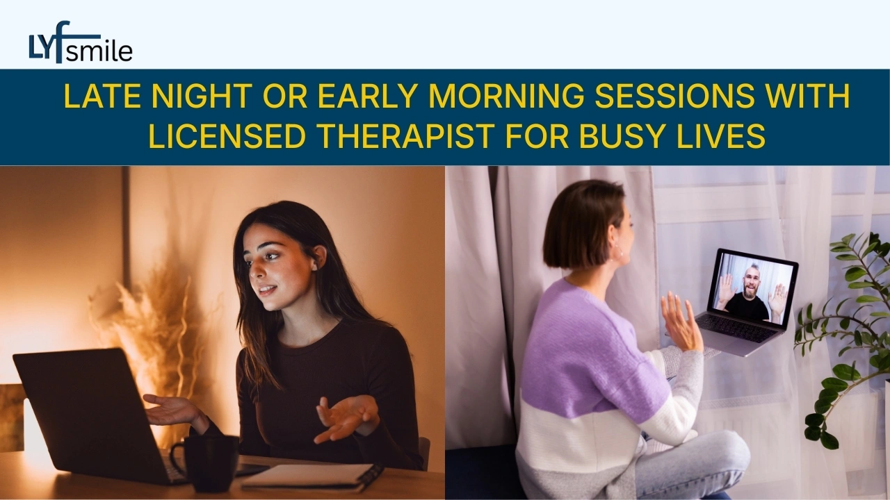 Flexible online therapy sessions for busy schedules
