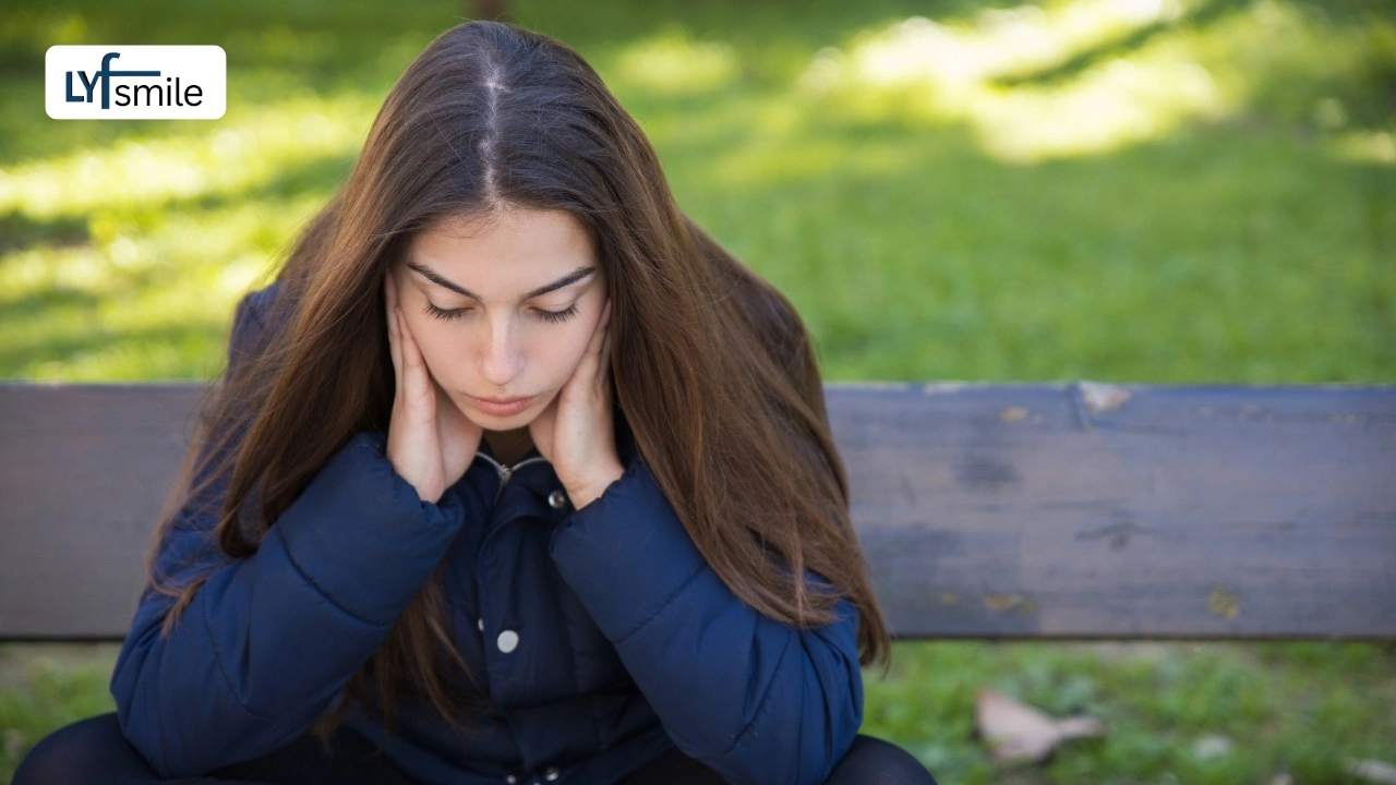 Person feeling emotionally withdrawn and low