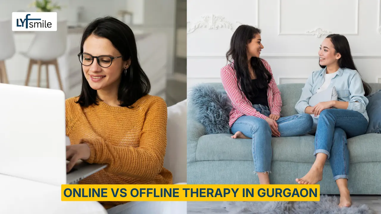 Online vs Offline Therapy in Gurgaon