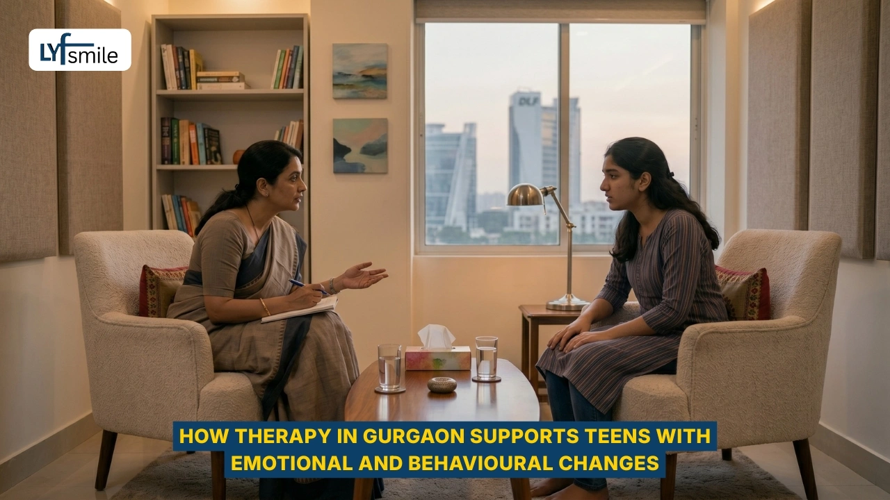 Therapy in Gurgaon helping teens manage emotional changes