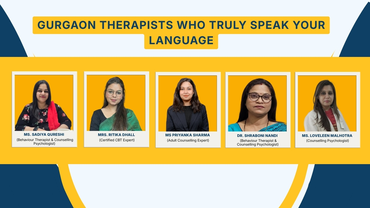 Licensed psychologists providing depression counselling in Gurgaon