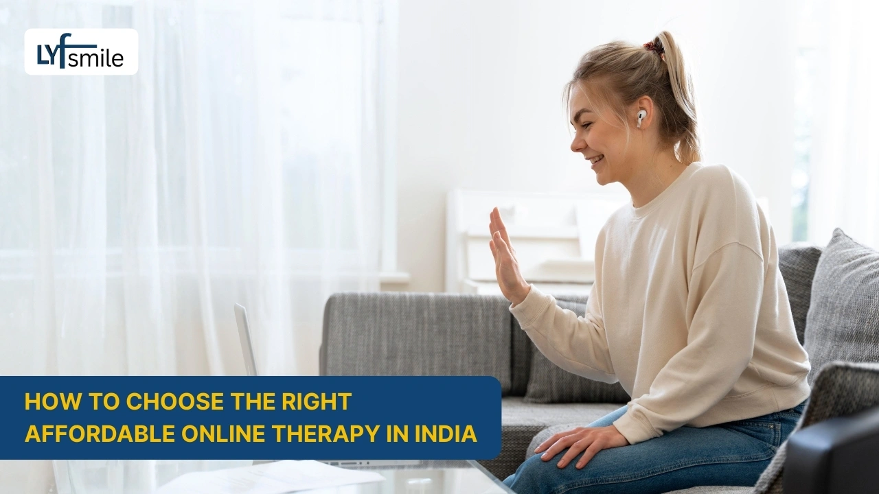 Choosing affordable online therapy in India