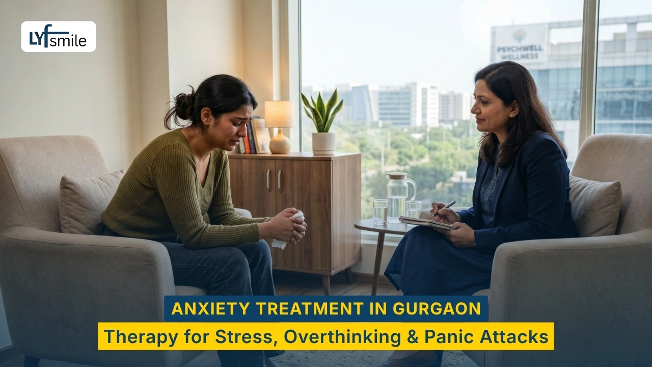 Top Anxiety Therapy in Gurgaon | Stress, Overthinking & Panic Attacks