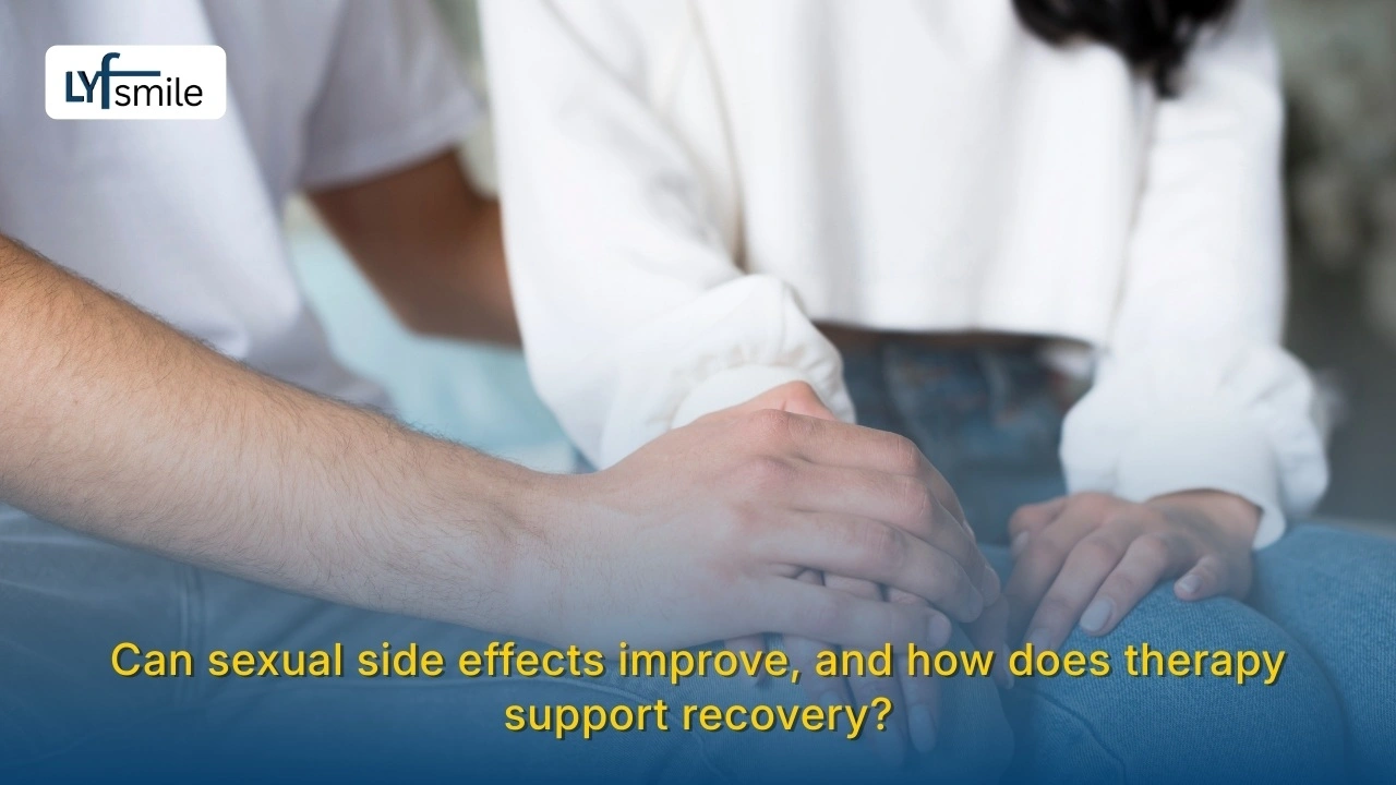 Therapy support for improving sexual side effects and emotional recovery.