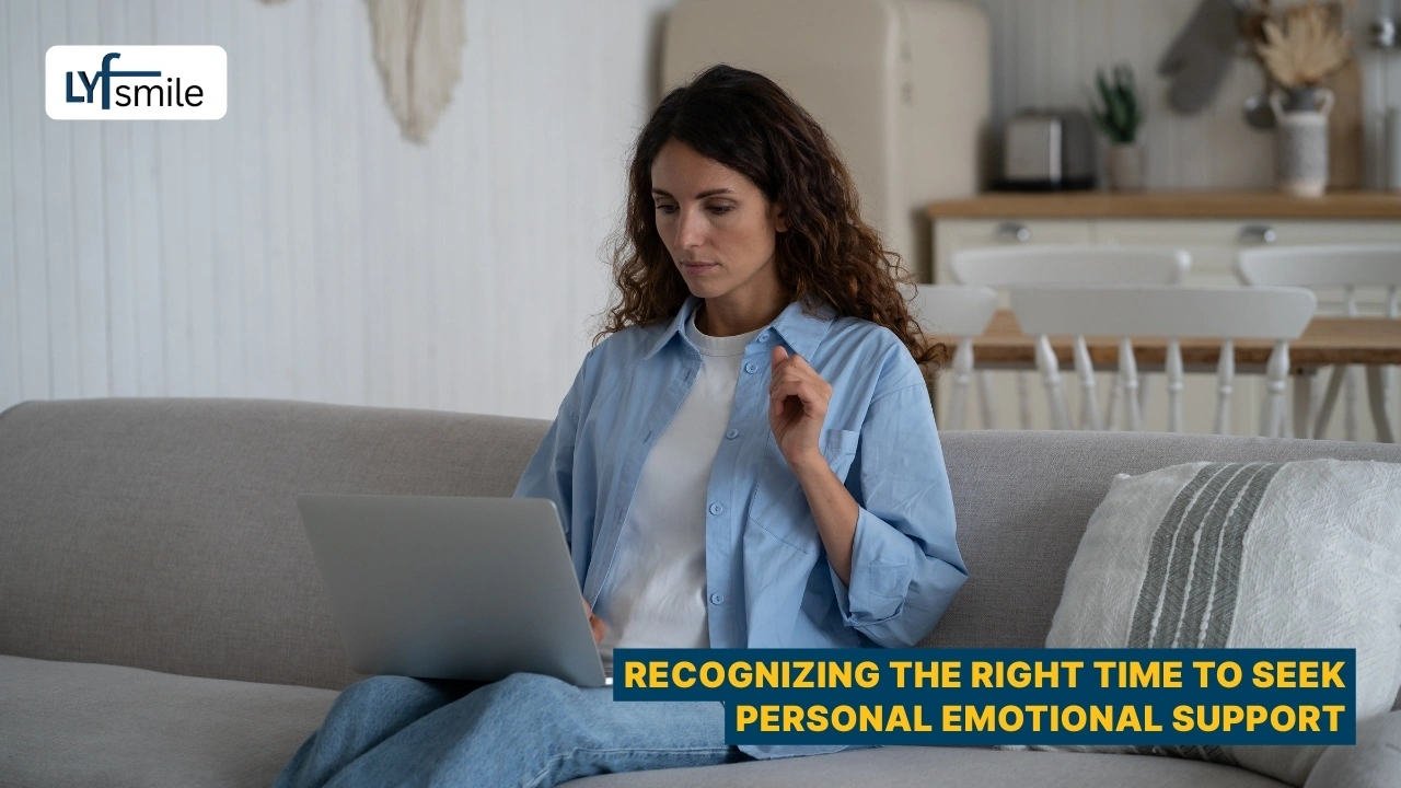 Recognizing when to seek emotional support