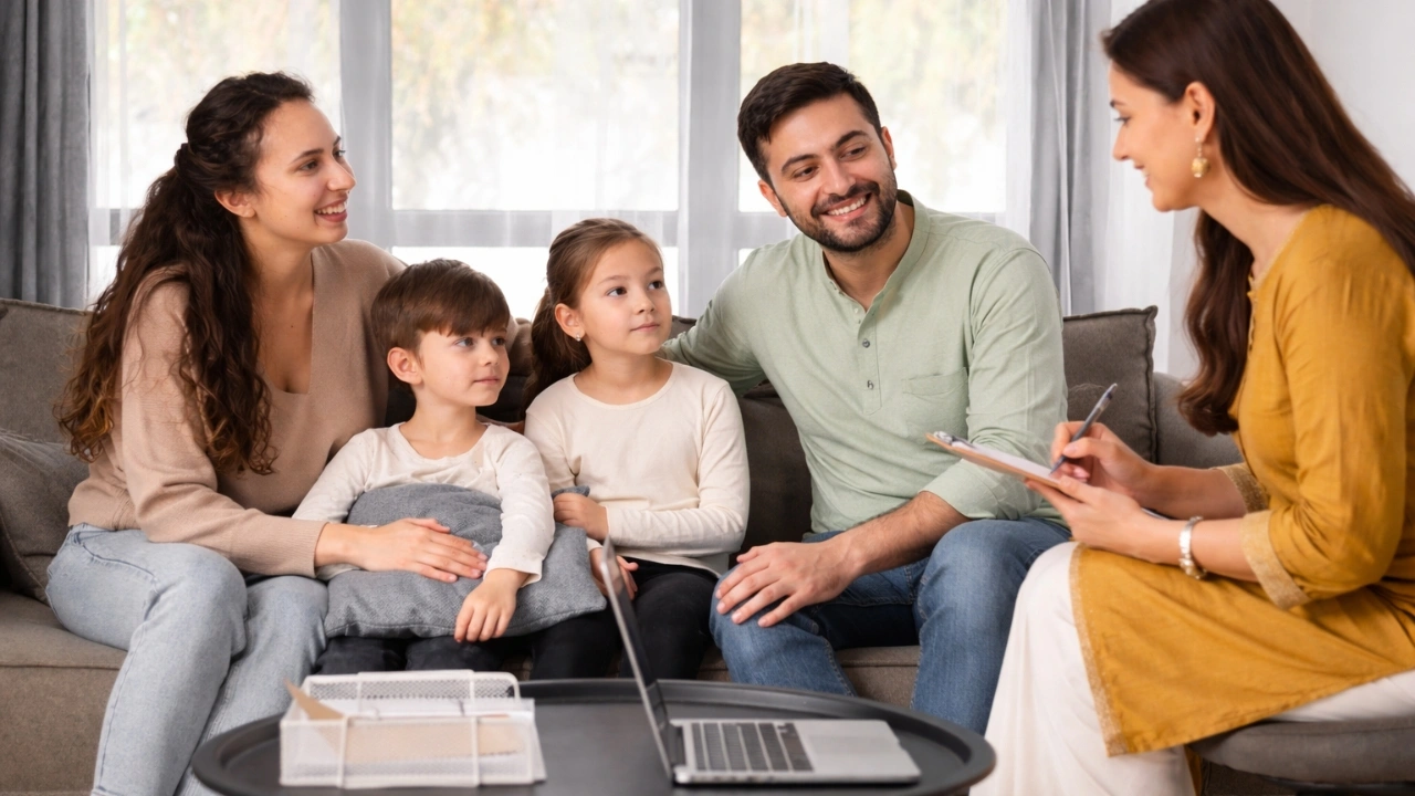 family planning counseling session for couples discussing future planning