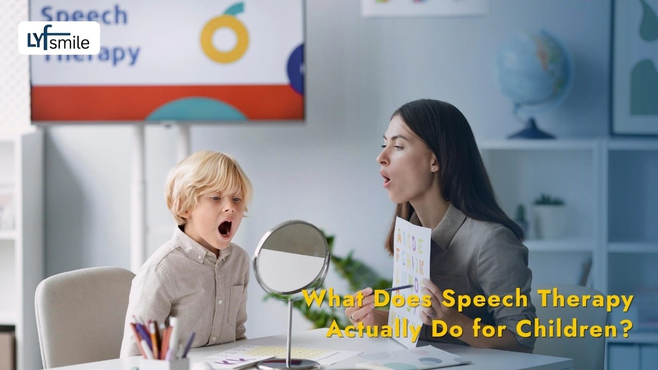 Speech Therapy Actually Do for Children