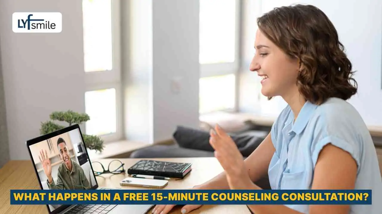 Free counseling consultation session with therapist