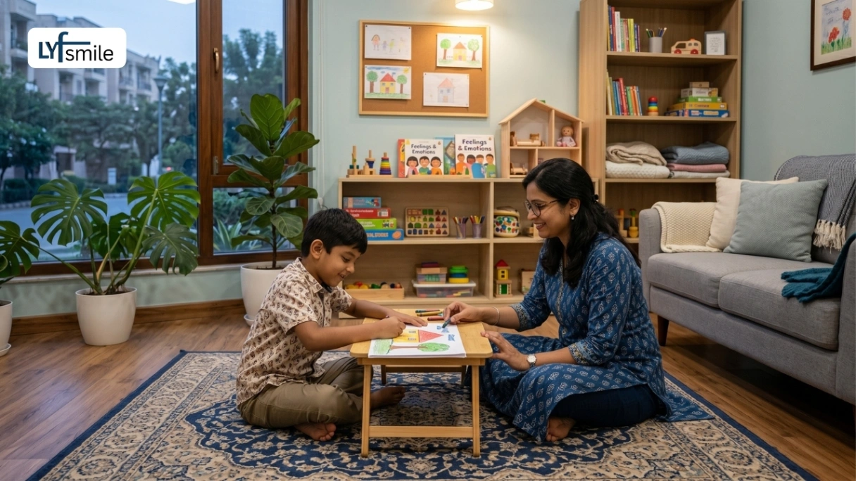 Child therapy helping kids feel calm and in control